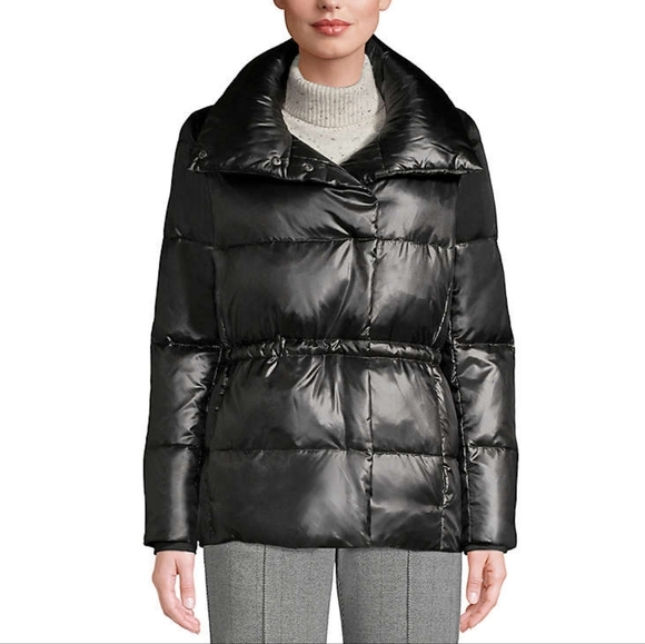 Lands' End Jackets & Blazers - Lands' End Women's Black Quilted Down Puffer Jacket Size XS